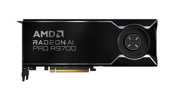 AMD RDNA4家族首款专业显卡：Radeon AI PRO R9700配32GB大显存 四卡128GB