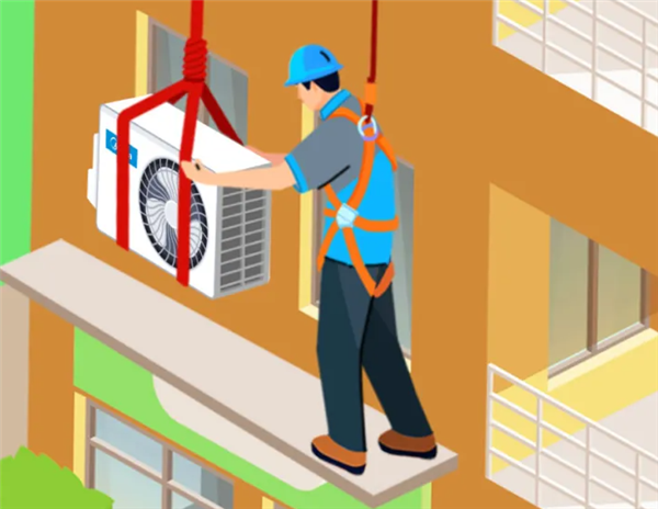 空调安装为什么收高空费 美的科普
