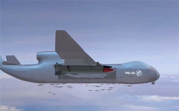 消息称我国“九天”无人母机已首飞成功！高空释放大量无人机