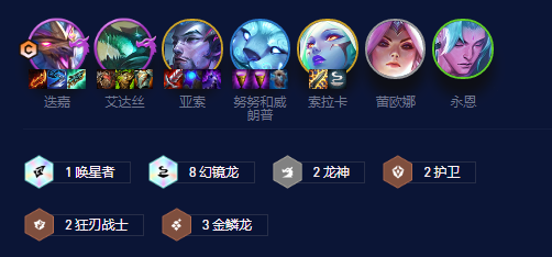 云顶之弈S7.5金龙幻镜迭嘉怎么玩?隐秘海域幻镜迭嘉装备搭配推荐