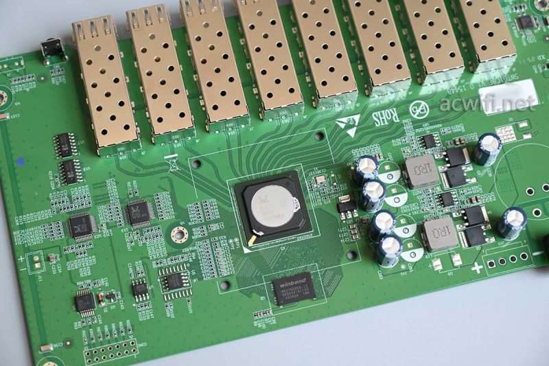 联果8口万兆三层全光交换机LG-SWTGW3C8F拆机测评插图34