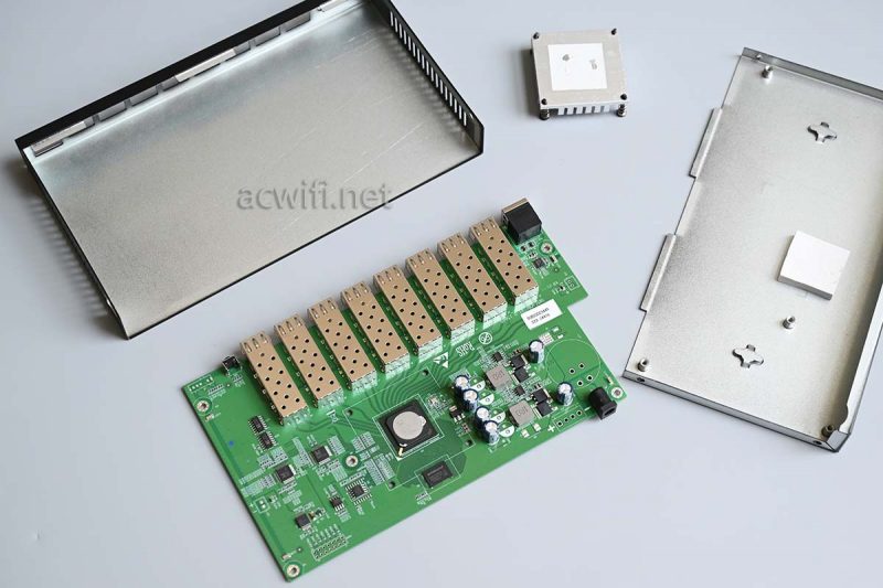 联果8口万兆三层全光交换机LG-SWTGW3C8F拆机测评插图48