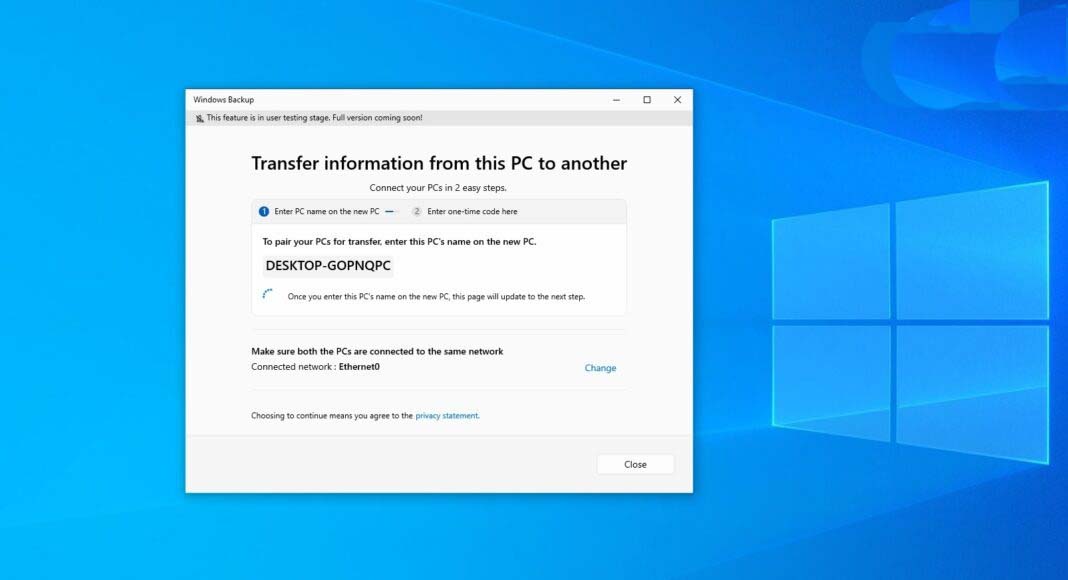 微软推出新备份工具:助力用户将数据从Win10迁移至Win11