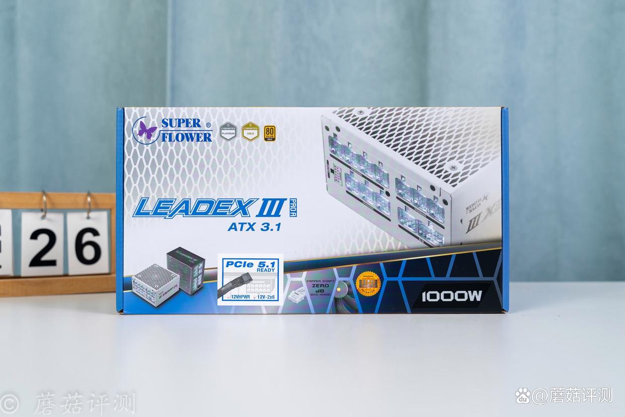 焕新升级九宫格水晶头发光模组! 振华LEADEX III PROA 1000W金牌电源拆解测评