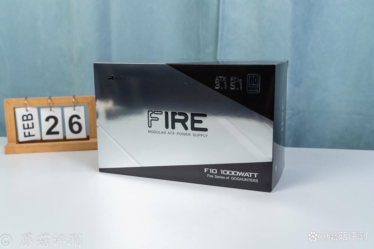 高颜值白金牌电源竟不到1元1W! 猎金部落Fire系列F10白金全模组电源评测