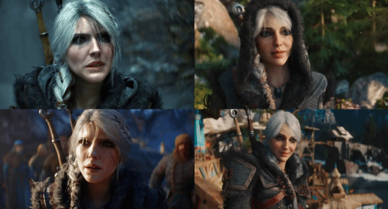 《巫师4》希里脸部建模直接复制《巫师3》：怪不得这么美