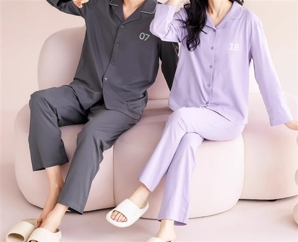 甄选新疆长绒棉：安比斯睡衣套装58元起（短距离外出不尴尬）