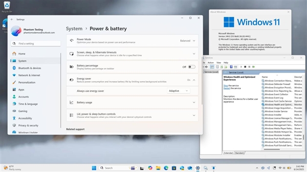 笔记本续航焦虑终结！Windows 11将迎来自适应省电功能