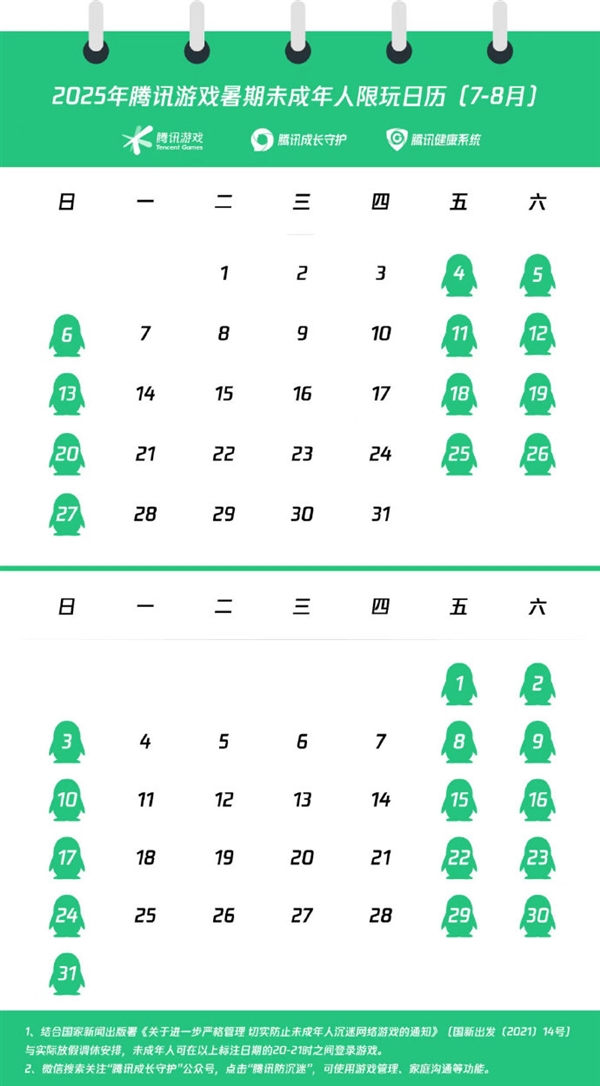 两个月只能玩27小时 腾讯、网易未成年人暑期“限玩”