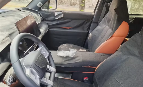 提供5座版本可选：比亚迪方程豹钛7内饰曝光