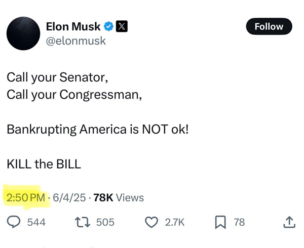 火力全开口不择言！马斯克与特朗普激情互喷