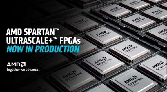 AMD Spartan UltraScale+  FPGA 开始量产出货