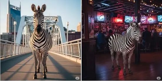 上天了：美国宠物斑马大逃亡 自由一周被飞机吊回家