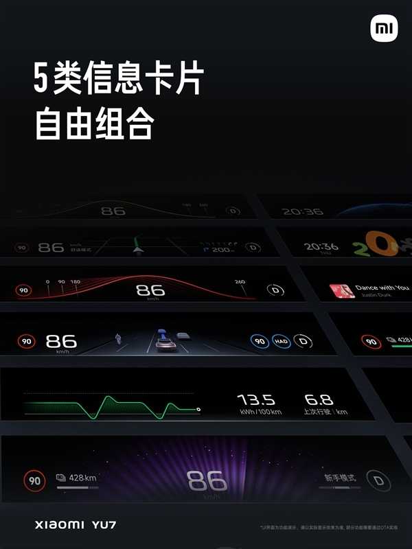 颠覆HUD体验!TCL华星独供小米YU7天际屏/中控屏插图2 颠覆HUD体验!TCL华星独供小米YU7天际屏/中控屏
