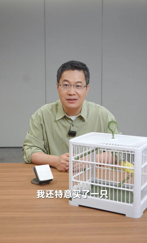 卢伟冰晒小米MIX Flip 2真机 锅盖头鸟壁纸太萌了 充电就炸毛插图1 卢伟冰晒小米MIX Flip 2真机 锅盖头鸟壁纸太萌了 充电就炸毛