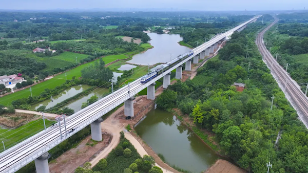 又一时速350公里高铁开始联调联试 襄阳至荆门缩至半小时