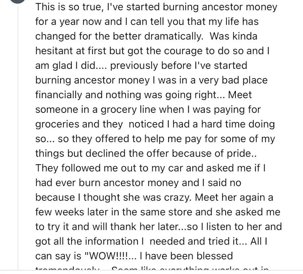 中国冥币在海外爆火！国外网友称“祖先币”一沓在亚马逊售价高达20美元