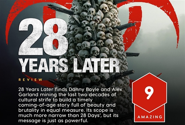 《惊变28年》获影评人高度评价