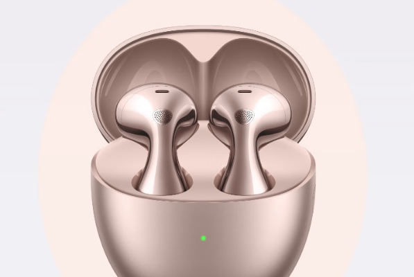 999元 华为FreeBuds 6玫瑰金配色发布：超感知原声双单元