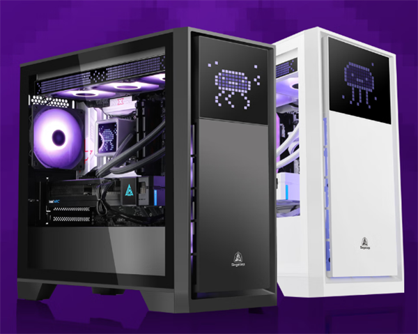 鑫谷次元舱PX机箱首发299元：像素风灯珠屏幕