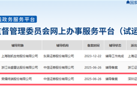 荣耀获上市辅导备案！迈出A股IPO关键一步