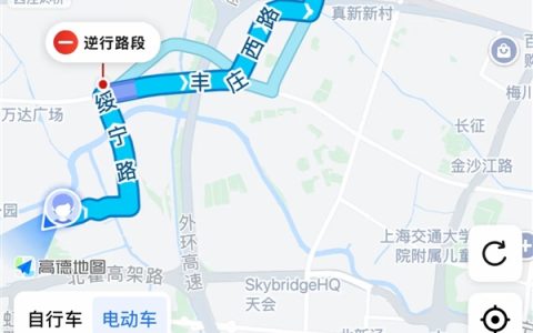 网友曝高德地图提供逆行导航路线 高德回应：仅作展示用途