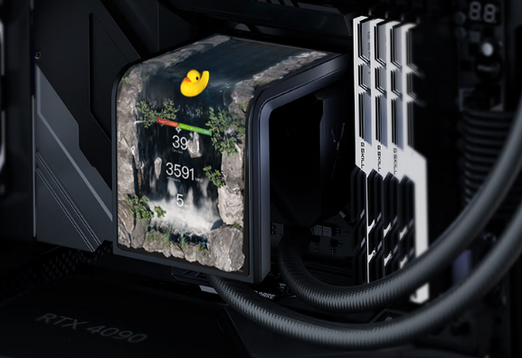 创氪星系推出PANORAMA展域SE 360一体式水冷：曲面屏冷头 支持裸眼3D