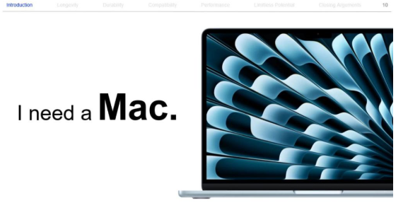 用心良苦不提降价！苹果发布81页幻灯片帮孩子说服父母买 Mac