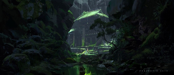 《黑神话:悟空》设计废稿原画 狮驼岭阴森恐怖插图5 《黑神话:悟空》设计废稿原画 狮驼岭阴森恐怖