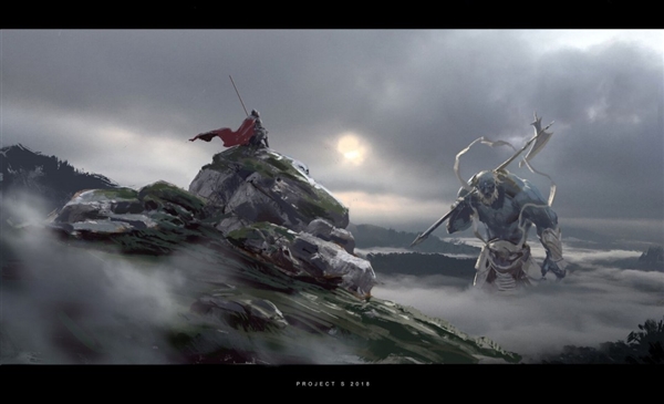 《黑神话:悟空》设计废稿原画 狮驼岭阴森恐怖插图3 《黑神话:悟空》设计废稿原画 狮驼岭阴森恐怖