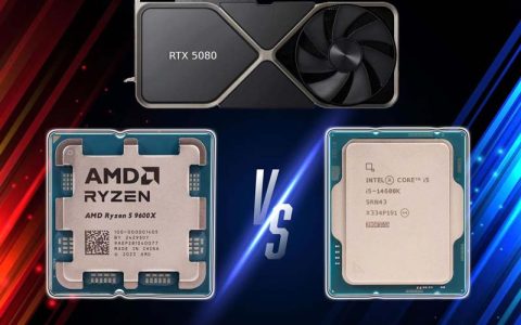 锐龙5 9600X和酷睿i5 14600K处理器怎么选? RTX5080装机指南