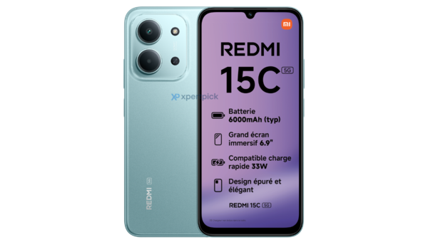8月上市！红米REDMI 15C 5G外观参数泄露 后置单摄？