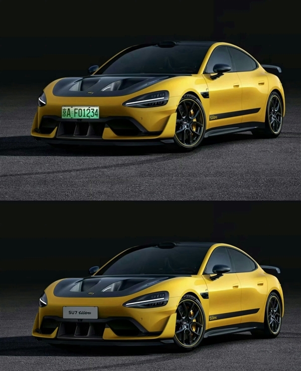 难怪雷军提议换方案!挂绿牌的小米YU7实车曝光:感受下插图3 难怪雷军提议换方案!挂绿牌的小米YU7实车曝光:感受下