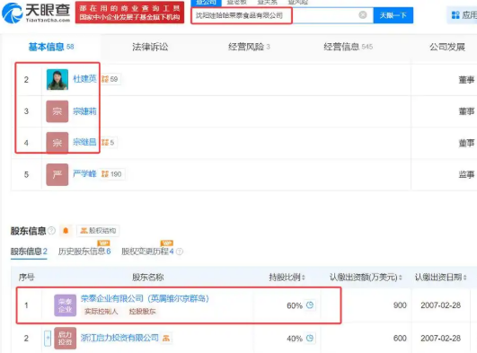 争夺21亿美元遗产 娃哈哈宗馥莉“同父异母三兄妹”出现