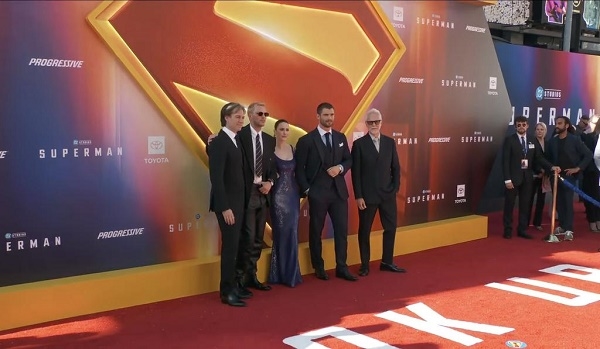 《超人》洛杉矶首映式