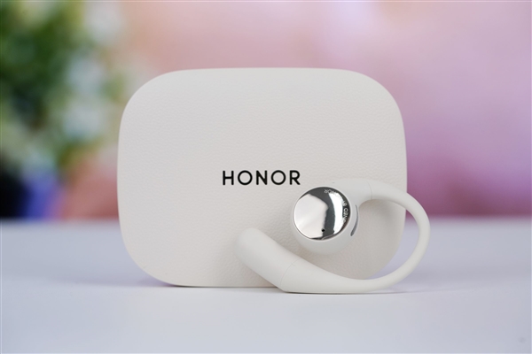 首发3Mic+骨传导开放式降噪！荣耀Earbuds开放式耳机图赏