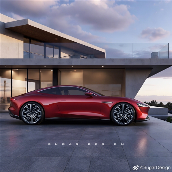 博主绘制智界双门四座轿跑车S8效果图：真心帅！