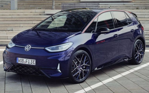 47万元的大众ID.3你见过吗！GTX冰火限量版上市：致敬高尔夫