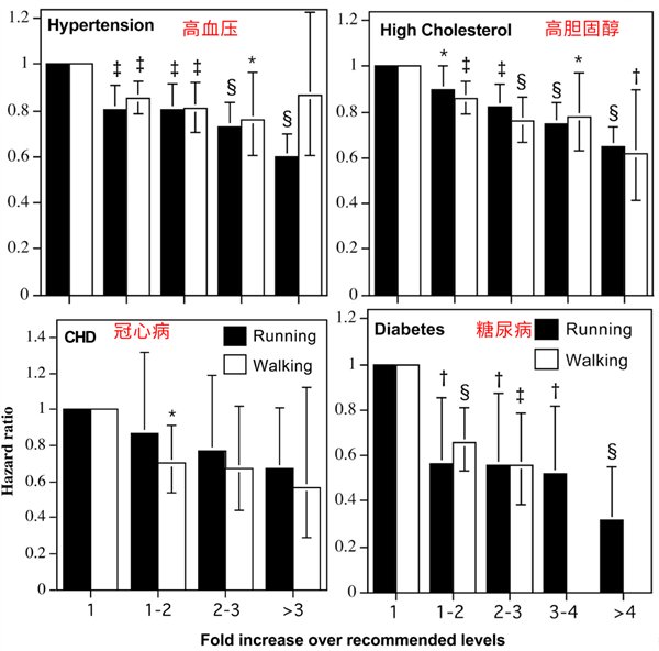 走路和跑步哪个更延寿对血管更好 答案令人意外