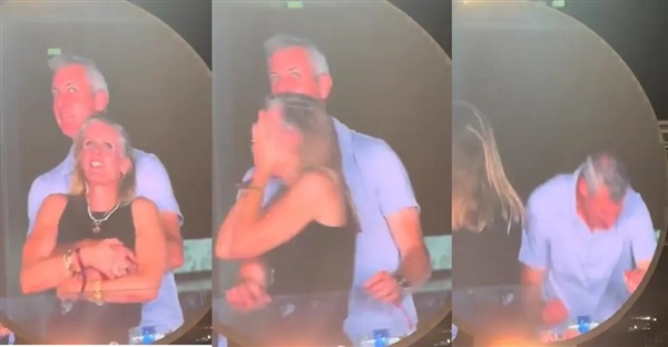 美国IT公司CEO万人演唱会上演出轨：与HR主管亲密互动被拍