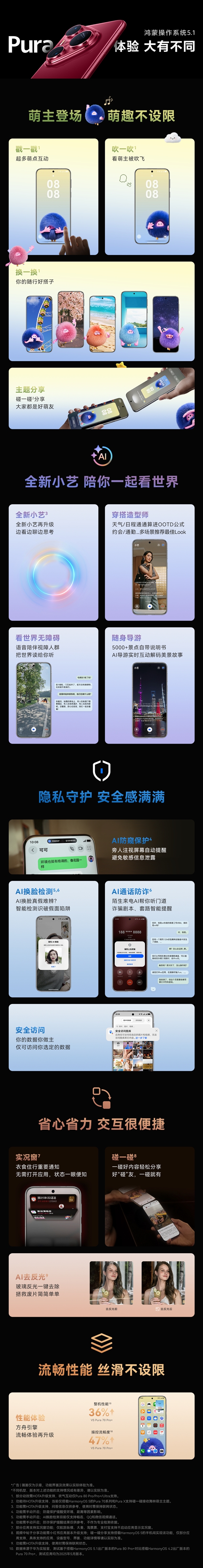 HarmonyOS 5.1官宣7月31日开启升级：覆盖华为Pura 70/Mate 70系列等30多款