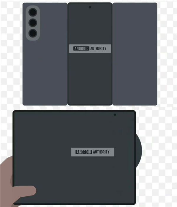 挑战华为！安卓史上第一款三折叠来袭：三星打造