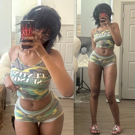 黑人老妹儿cos春丽 这粗壮大腿确实还原插图8 黑人老妹儿cos春丽 这粗壮大腿确实还原