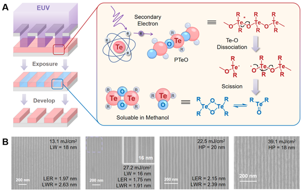 清华大学官宣！EUV光刻胶材料取得重要进展