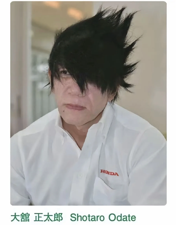 本田核心工程师“撞头”卡卡西“走红！网友：看发型就强的可怕