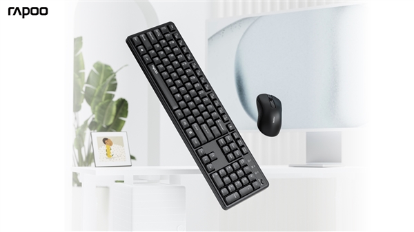 轻音型降噪设计 2.4G无线传输 雷柏X2800S光学键鼠套装上市