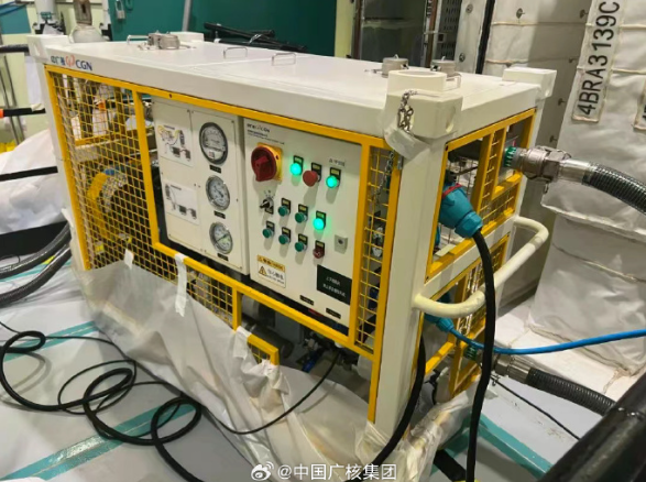 大国重器上新！碘吸附器活性炭更换装置首次投用