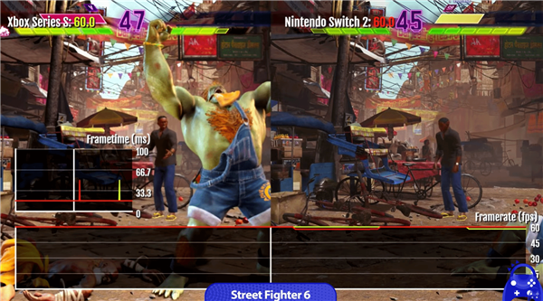 Switch 2与Xbox Series S对比运行多款大作：两者谁性能更强