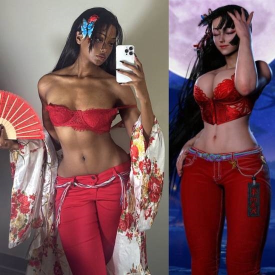 黑人老妹儿cos春丽 这粗壮大腿确实还原插图4 黑人老妹儿cos春丽 这粗壮大腿确实还原