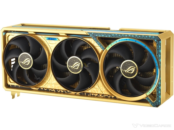500多万 有史以来最贵！华硕用5公斤黄金打造ROG夜神RTX 5090D显卡